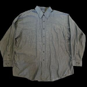 Arrow Men's Grey Button Up shirt XL